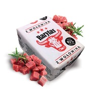 NEW! Mięso BARF wołowy mięso surowe mrożone dla psa 95% mięsa - 10 kg