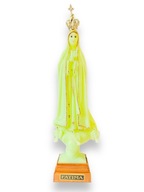 Figura Matki Bożej Fatimskiej fluorescencyjna - 29 cm