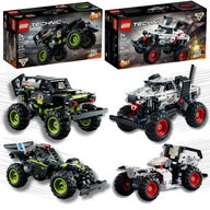 LEGO Technic Monster Jam Truck Grave Digger 42118 + Mutt Dalmation 42150 7