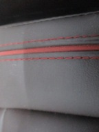 upholstery leather seats MITSUBISHI OUTLANDER 17R