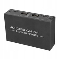 PRZEŁĄCZNIK SWITCH KVM HUB 2 DO 4 USB 3.0