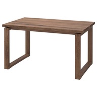 IKEA MORBYLANGA Stôl okl dub/hnedé moridlo 140x85