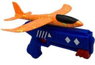 Vystreľovacia pištoľ lietajúce polystyrénové lietadlo