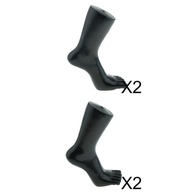 4-częściowy manekin model stopy do skarpet