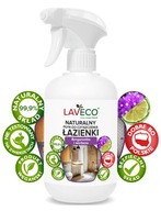 LAVECO Prírodná kvapalina na čistenie kúpeľní 0,5l - Bergamot a verbena