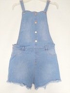 F&F sukienka ogrodniczki jeans 164 cm