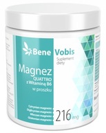 Bene Vobis MAGNEZ QUATTRO Witamina B6 SKURCZE