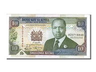 Banknot, Kenia, 10 Shillings, 1993, 1993-07-01, UN