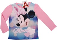 Bluzka z długim rękawem Disney Minnie Mouse 128