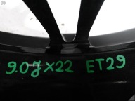 PORSCHE MACAN 95C RS SPYDER design disk disk 9,0Jx22 ET29 5x130 QO1
