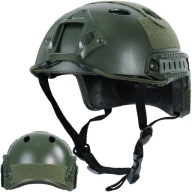 ВІЙСЬКОВИЙ ТАКТИЧНИЙ ШОЛОМ DOMINATOR FAST ASG HELMET REPLICA MOUNT NVG OLIVE