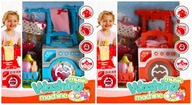 Veľká práčka s príslušenstvom MEGA CREATIVE ružová Detská hračkárska práčka