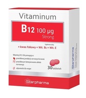 Vitamín B12 100mcg STRONG Starpharma 30 tabliet B6