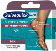 Salvequick plastry na pęcherze MIX 6 sztuk