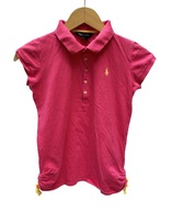 Koszulka Polo Różowa Ralph Lauren L 12 14 152 164