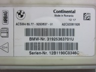 BMW F10 528 N20 module control unit ARIBAG 9253637