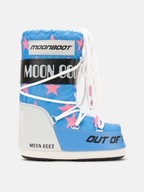 Moon Boot Detské snehule Icon Retrobiker Pink Stars 27/30