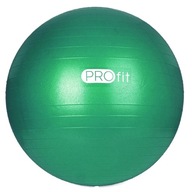 ND05_P5113 Piłka gimnastyczna Profit 75 cm zielona z pompką DK 2102