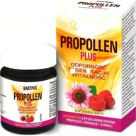 PROPOLLEN Plus tabletki z pyłkiem propolisem echinaceą acerolą 60szt HIT!