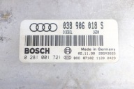 AUDI A4 B5 computer control unit of the engine 1.9 TDI 038906018S 0281001721