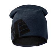 Pánska zimná pracovná čiapka Snickers 9015 obojstranná Logo tmavo modrá TEPLÁ