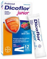 DICOFLOR JUNIOR probiotyk dla dzieci 12 sasz.