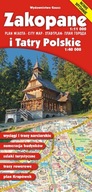 Zakopane i Tatry Polskie. Mapa 1:11 000 i 1:40 000