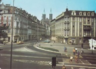 LEGNICA - ULICA WROCŁAWSKA - PLAC WILSONA - FIAT 125P - SYRENA