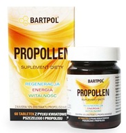 Propollen tabletki z pyłkiem i propolisem na witalność odporność Bartpol