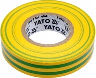 YATO TAŚMA IZOLACJA ELEKTROIZOLACYJNA 15MMX20MX0,13MM ŻÓŁTO-ZIELONA YT81593