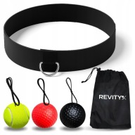 М'ЯЧ НА ГОЛОВУ ДЛЯ БОКСУ НАБІР ТРЕНУВАЛЬНИЙ М'ЯЧ REFLEX 3 шт.