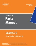 Doosan DX490LC-3 Parts Manual