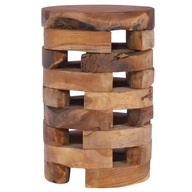 Nočný stolík, 30x30x45 cm, masívne teakové drevo