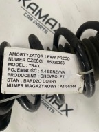 shock absorber left front CHEVROLET TRAX 1.4 petrol
