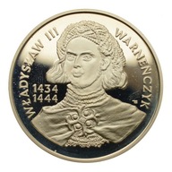 200000 złotych 1992 - Władysław Warneńczyk (popiersie) - St. L