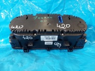 dials clock VW TOURAN 1.6 TDI 1T0920871D