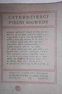 Czterdzieści pieśni Rigwedy. - S.F. Michalski
