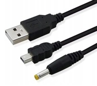 Kábel Y USB DC 2v1 pre PSP SLIM 2000, 3000 - 3004