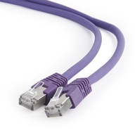 Patchcord S/FTP 6a Gembird RJ45 / RJ45 3 m fioletowy