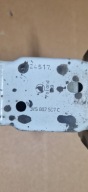 bumper support rear part SKODA SUPERB III W colour LS9R 3V5807557B