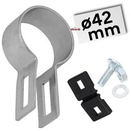 Plotová objímka fi 42 pozinkovaná, sada STARTOVÁ