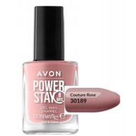 Lakier do Paznokci Power Stay AVON Supertrwały COUTURE ROSE Żelowy 30189