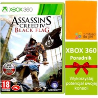 gra XBOX 360 ASSASSIN'S CREED IV 4 BLACK FLAG Polskie Wydanie Po Polsku PL