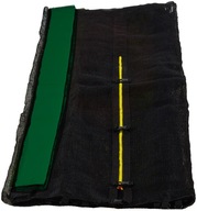 Aga Ochranná sieť 430 cm na 6 tyčí Black net/ Dark Green