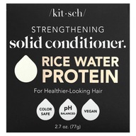 Kitsch, Strengthening Solid Conditioner Bar, Rice Water Protein, White Te