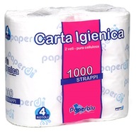 Turistická toaleta Paperdi 4ks 0 l