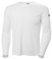 Technické tričko Helly Hansen Tech Crew LS, veľ S, farba biela