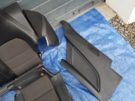 MERCEDES W207 C207 COUPE seats side KOMPLET semi leather