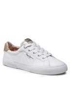 PEPE JEANS Sneakersy Kenton Flag G PGS30568 White