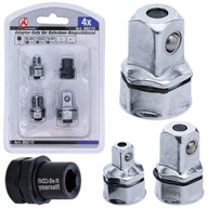 Adapter készlet racsnis csillag-villás kulcshoz 4 db-os BGS TECHNIC